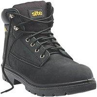 Site Marble Size 11 Black Water-Resistant Steel Toe Cap Safety Boots (2697H)
