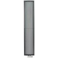 Ximax Aurora Edge 1800mm x 340mm 2901BTU Anthracite Vertical Designer Radiator (27086)