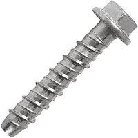 Rawlplug R-LX Flange Thread Cutting Concrete Bolts 7.5mm x 75mm 100 Pack (270PE)