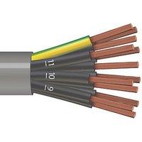 Time 12-Core YY Grey 0.75mm Unscreened Control Cable 1m Coil (270PY)
