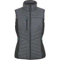 Regatta Ada Hybrid Womens Bodywarmer Seal Grey/Black Size 16 (270VC)