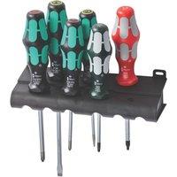 Wera 334/368/6 Kraftform Plus Mixed Screwdriver Set 6 Pcs (270XX)