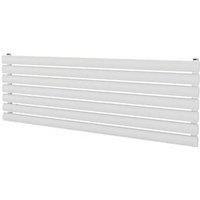 Ximax Fortuna 410mm x 1200mm 1846BTU White Horizontal Designer Radiator (271GL)