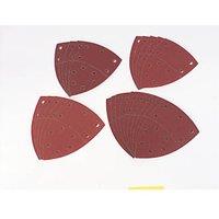 Bosch C430 40, 80, 120 & 180 Grit 11-Hole Punched Multi-Material Sandpaper 102mm x 93mm 25 Piece Set (272FW)
