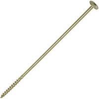Timco TX Wafer Timber Frame Construction & Landscaping Screws 8mm x 300mm 25 Pack (272KG)