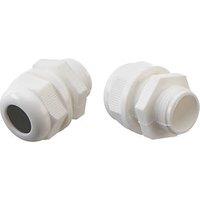 Vimark Nylon Male Comp Glands 20mm White 2 Pack (272PV)