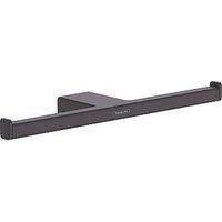 Hansgrohe AddStoris Double Toilet Roll Holder Matt Black (272VG)