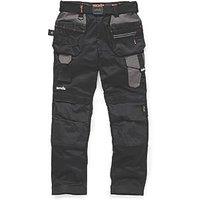 Scruffs Pro Flex Holster Work Trousers Black 34" W 34" L (273KV)