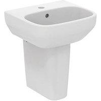 Ideal Standard i.life A Handbasin & Pedestal 1 Tap Hole 400mm (274HM)