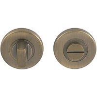 Eclipse Fire Rated Standard WC Thumbturn Set Antique Brass 52mm (274KW)