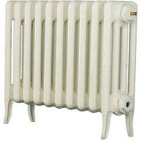 Arroll 460mm x 634mm 1955BTU White Cast Iron 4 Column Radiator (2764F)