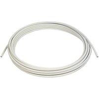 Flomasta Push-Fit PB Barrier Pipe Coil 15mm x 25m White (276FH)