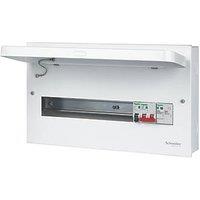 Schneider Electric Easy9 Compact 18-Module 13-Way Part-Populated High Integrity Main Switch Consumer Unit with SPD (276JE)