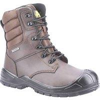 Amblers 240 Size 13 Brown Waterproof Steel Toe Cap Safety Boots (277TT)