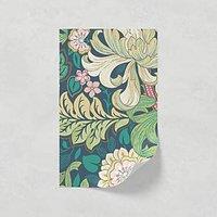 LickPro Green Wildflowers 01 Wallpaper Sample 0.18m x 0.29m (277VX)