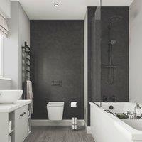 Multipanel Unlipped Bathroom Waterproof Wall Panel Matt Riven Slate 2400mm x 900mm x 11mm (278CG)