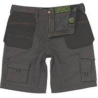 Apache APKHT Holster Pocket Work Shorts Grey/Black 36" W (278KV)