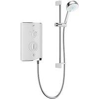 Mira Sport White/Chrome 9.8kW Thermostatic Electric Shower (278PM)