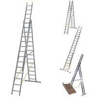 Werner Aluminium 9.61m Combination Ladder (280FV)
