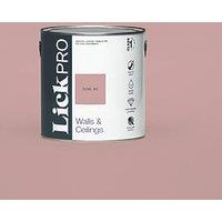 LickPro Max+ 2.5Ltr Pink 09 Eggshell Emulsion Paint (280JY)