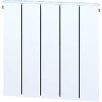 Towelrads Hanworth Plus 400mm x 640mm 2252BTU White Horizontal Designer Radiator (280RY)