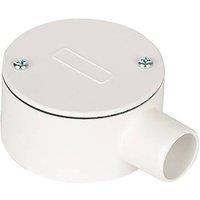 Deta TTE 1 Way 20mm Terminal Box White (280VT)