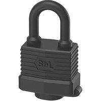 Smith & Locke Laminated Steel Closed Shackle Padlock 60mm (282FC)