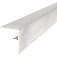 Multipanel Type 101 Invisible Corner Unfinished Aluminium 2450mm x 11mm (283JE)