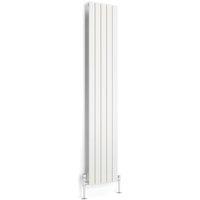 Terma Forte 1800mm x 366mm 2223BTU Matt White Vertical Designer Radiator (284HE)