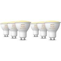 Philips Hue GU10 LED Smart Light Bulb 5W 350lm 6 Pack (284JA)