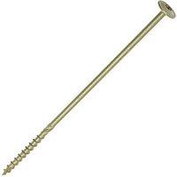 Timco TX Wafer Timber Frame Construction & Landscaping Screws 8mm x 250mm 50 Pack (284KG)