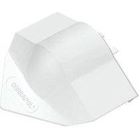 Corrapol White 3mm Super Ridge End Cap 100mm x 160mm (284VK)