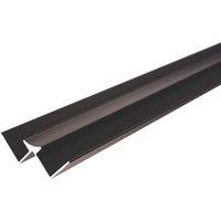Multipanel Type A Internal Corner Matt Black 2450mm x 11mm (284YT)