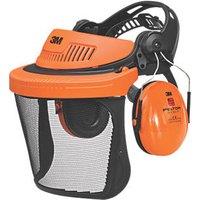 3M Peltor G500 Forestry Combination with Ear Defenders & Visor Black/Orange (2858F)