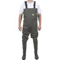 Amblers Tyne Size 5 Green Safety Chest Waders (285JT)