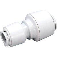 FloPlast FloFit+ Plastic Push-Fit Reducing Couplers 22mm x 15mm 5 Pack (285RF)