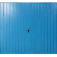 Gliderol Vertical 8' x 6' 6 Non-Insulated Frameless Steel Up & Over Garage Door Light Blue (285VP)