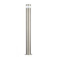 Saxby Pyramid 800mm Outdoor LED Bollard Brushed Stainless Steel 4.3W 300lm (286VX)