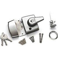 ERA 193-35-1 Double Locking Night Latch Satin Chrome 60mm Backset (287GG)