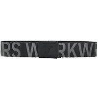 Snickers 9004 Logo Belt Black/Grey 49" (287KC)