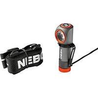 Nebo Einstein 600+ Rechargeable LED Head Torch Storm Grey 600lm (287RW)