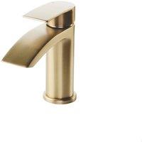 ETAL Spear Mono Basin Mixer Tap Brushed Brass (287YU)