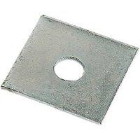 Sabrefix M12 Square Plate Washers Galvanised DX275 50mm x 50mm 50 Pack (28801)