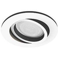 Philips Hue Miliskin Adjustable Head LED Smart Recessed Downlight White 5W 350lm (289JA)