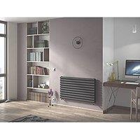 Ximax Fortuna 584mm x 1200mm 4109BTU Anthracite Horizontal Designer Radiator (2906H)
