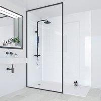 Multipanel Unlipped Bathroom Waterproof Wall Panel Gloss Blizzard 2400mm x 900mm x 11mm (290CG)
