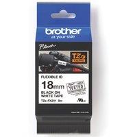 Brother TZEFX241 Flexible ID Labelling Tape 18mm x 8m (290KL)