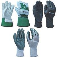 Verve Gardening Gloves Set L 3 Pairs (290RR)