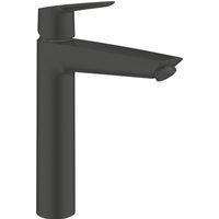 Grohe Start Extra Large Basin Tap with Cold Start & Click Waste Matt Black (291YX)