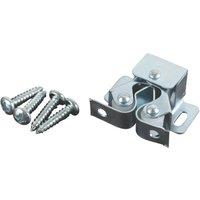 Essentials Roller Cabinet Latches Silver 27.5mm x 32mm 10 Pack (292TE)